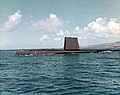 Il sommergibile USS Razorback nel 1960