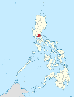 Mapa ning Kalibudtarang Luzon ampong Bulacan ilage