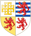 Regno di Gerusalemme 1393–1473: Regni di Gerusalemme (primo quarto), Cipro (secondo e quarto quarto), e Armenia (terzo quarto)