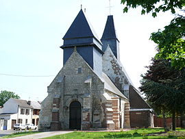 The church in Froissy