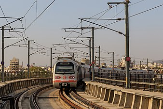 The Jaipur Metro is an important urban transportation link