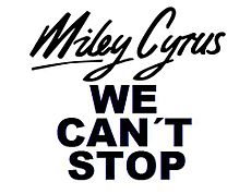 Logo del disco We Can't Stop