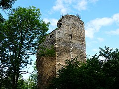 La tour de Castel Blancat.