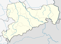 Hainichen is located in Saxony