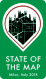 Logo of State of the Map 2018