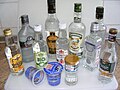 Image 35Various bottles and containers of Russian vodka (from List of alcoholic drinks)