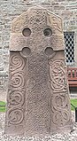 The Aberlemno Kirkyard Stone, Class II Pictish stone