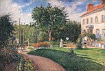 Le Jardin des Mathurins, Pontoise, Pissarro