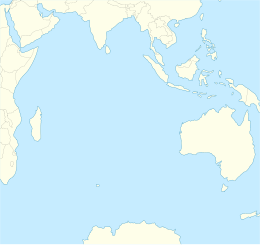 Otok Amsterdam se nahaja v Indijski ocean