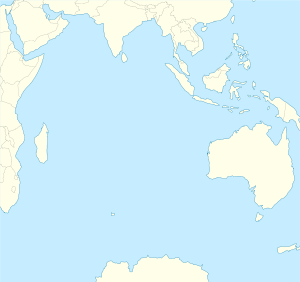 Île Amsterdam is located in Indian Ocean