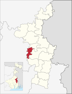 Location of Nabadwip