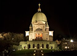 Una glèisa, l'Oratoire Saint-Joseph du Mont-Royal, Montreal, Quebèc.