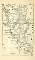 Map of Travancore in 1871.