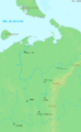 El Pechora —el principal ríu de Komi— flúi en direición norte hasta entrar en Nenetsia
