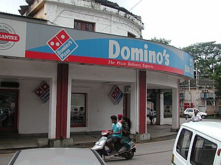 A Domino's Pizza outlet in Panaji, Goa