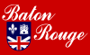 Flag of City of Baton Rouge Ville de Bâton Rouge