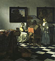 Johannes Vermeer: Het concert (circa 1658–1660). In 1990 gestolen uit het Isabella Stewart Gardner Museum.