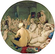 Le Bain Turc, 1862, Louvre museoa, Paris.