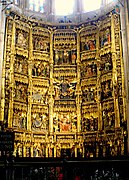 Retablo mayor de la catedral de Oviedo (1512-1517).
