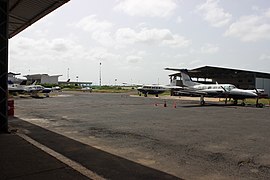 Aéroclub sur le site de l'ancien aéroport.