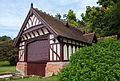 The 19th-century boathouse designed by George Devey