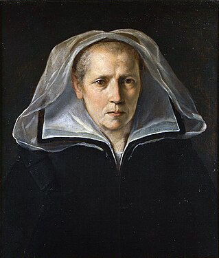 Guido Reni, Retrato de dama (identificada como su madre)