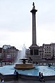 Trafalgar Square, stor plass i midten av byen til minne om slaget ved Trafalgar i 1805.