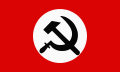Bendera Partai Bolshevik Nasional.