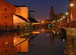 Wigan Pier, eit tidlegare verft ved Leeds og Liverpoolkanalen