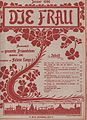 Die Frau magazine, January 1906, published by the feminist umbrella organization Bund Deutscher Frauenvereine (BDF)