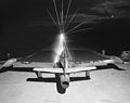 ‏מטוסי F-84 במהלך ירי איפוס כוונות ובדיקת סדר ירי במהפך פעולות אחזקה, אוגוסט 1952.