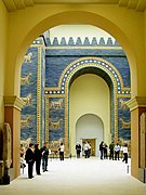 La porta al Museu de Pèrgam de Berlín