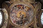 Guido Reni und Werkstatt: Auferstehung Christi, 1615–16, Kuppelfresko in der Cappella Aldobrandini (del SS. Sacramento), Kathedrale von Ravenna