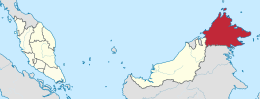 Sabah – Localizzazione