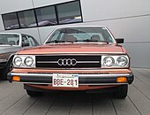 The Audi 5000 (early version with round headlights)