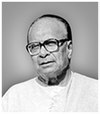 Photographic portrait of Biju Patnaik