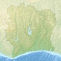 Mappa Topografika ta' Kosta tal-Avorju