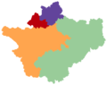 Cheshire showing four unitary authorities