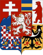 Middle coat of arms (1920–1938) of Czechoslovakia