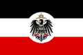 Vlajka Německé koloniální říše Poměr stran: 2:3