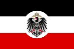 Vlag van Duits-Suidwes-Afrika, 24 April 1884 tot 9 Julie 1915.