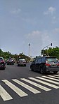 Monumen Nasional dilihat dari Simpang Jalan Majapahit (2020)