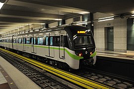 Athens Metro train (3rd generation stock)