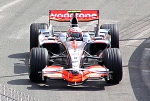 Heikki Kovalainen Monacon GP:ssä.