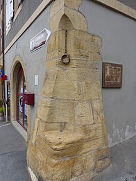 Le pilori de La Sarraz (Suisse).