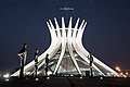 Кафедральный обор Бразилии архитектора Оскара Нимейера, 1970