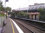 Flemington Bridge railway station