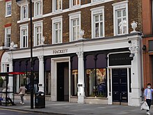 Hackett, Sloane Street, London, 2022
