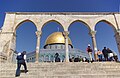 Mezquita de la Roca en la explanada del Templo (Jerusalén)