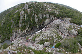 Salto del Penitente mountain in Lavalleja Department
